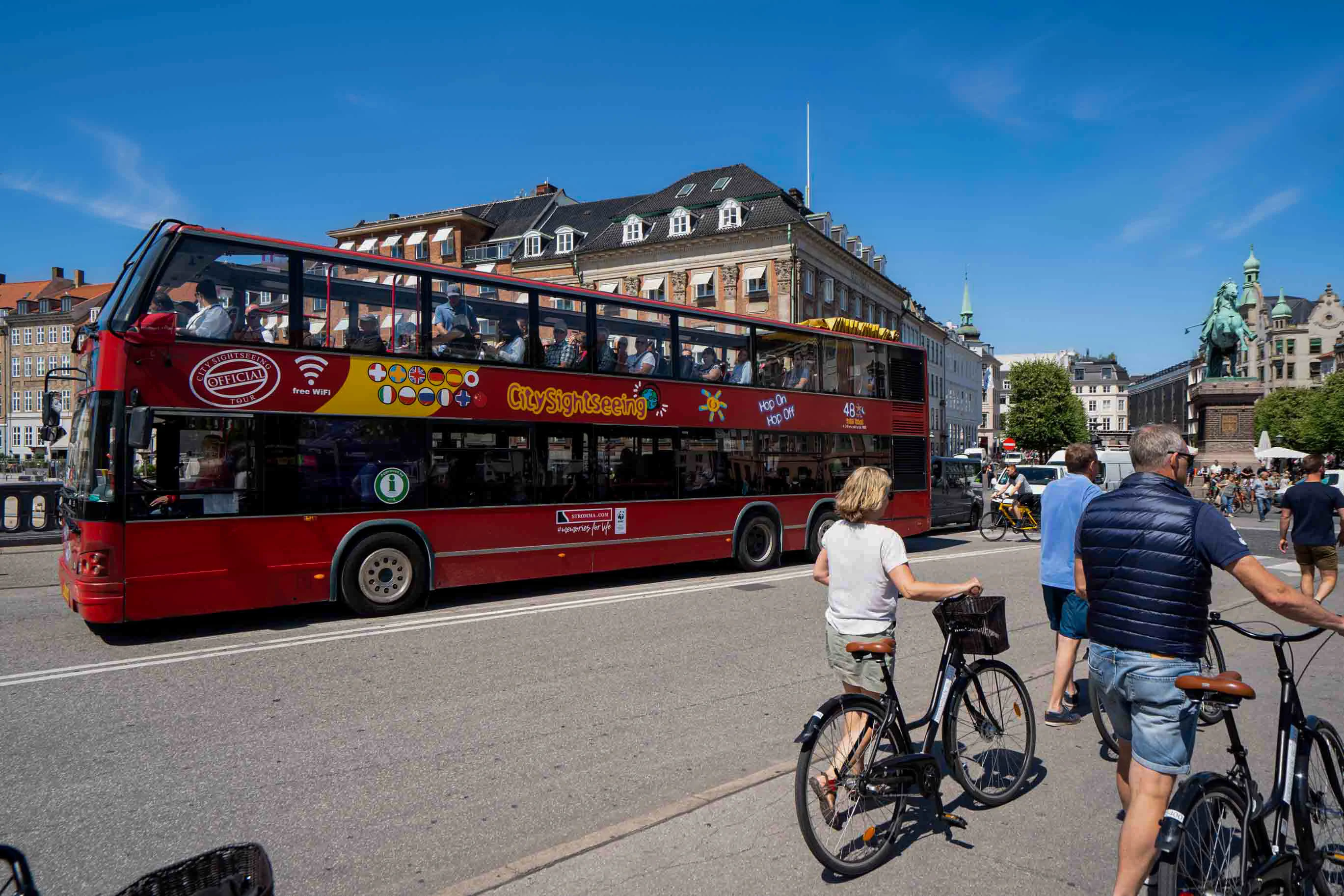 Sightseeingbuss i Köpenhamn