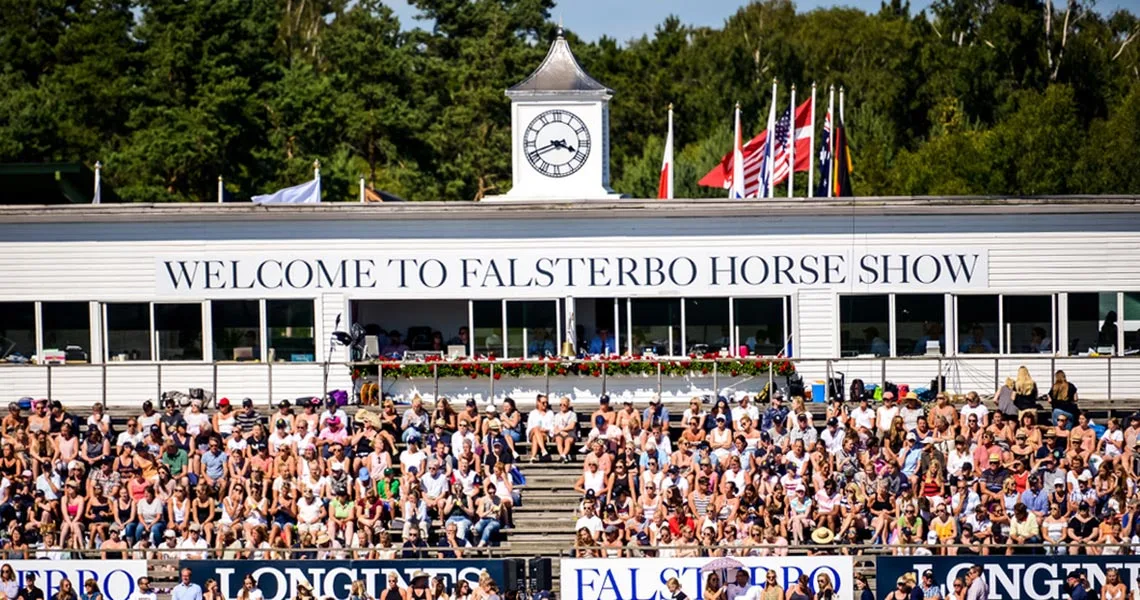 Falsterbo Horse Shows tribune.