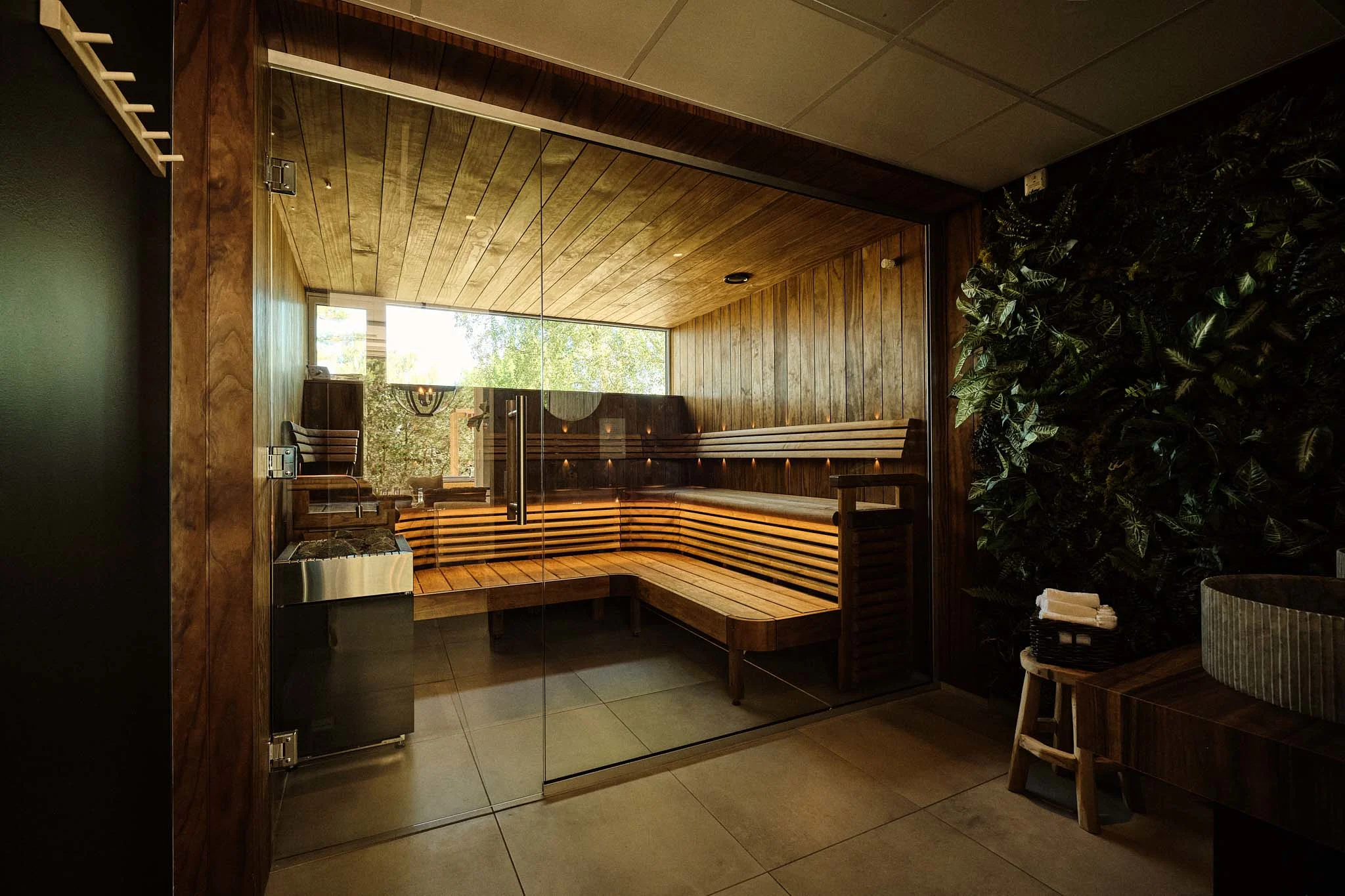 Strandvillans sauna 