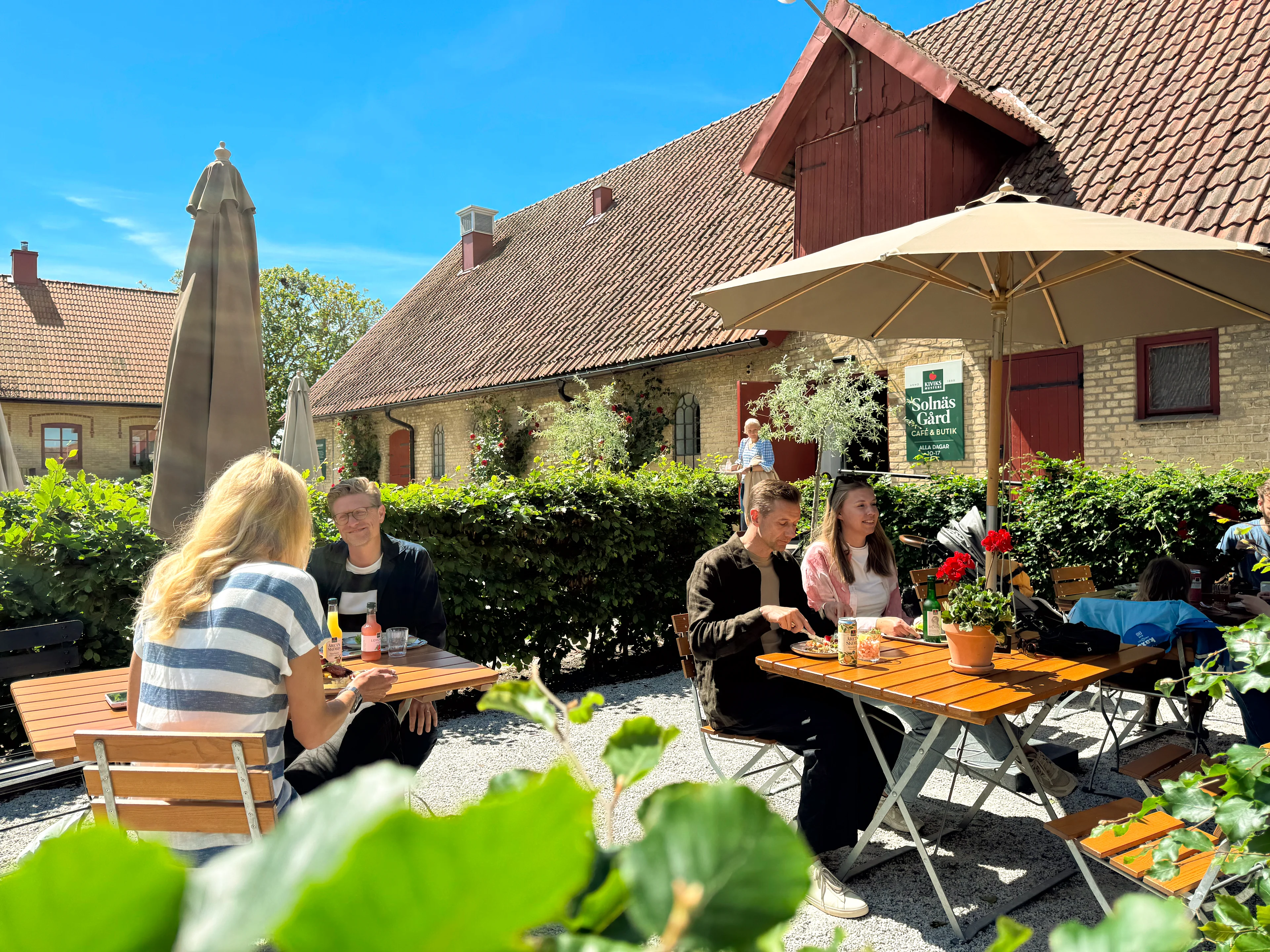 Solnäs gård udeservering