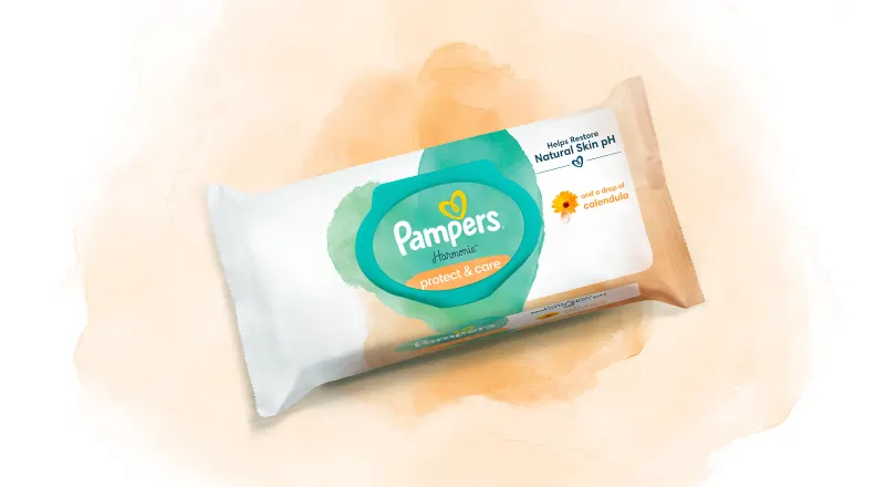 Pampers Harmonie Protect & Care Feuchttücher