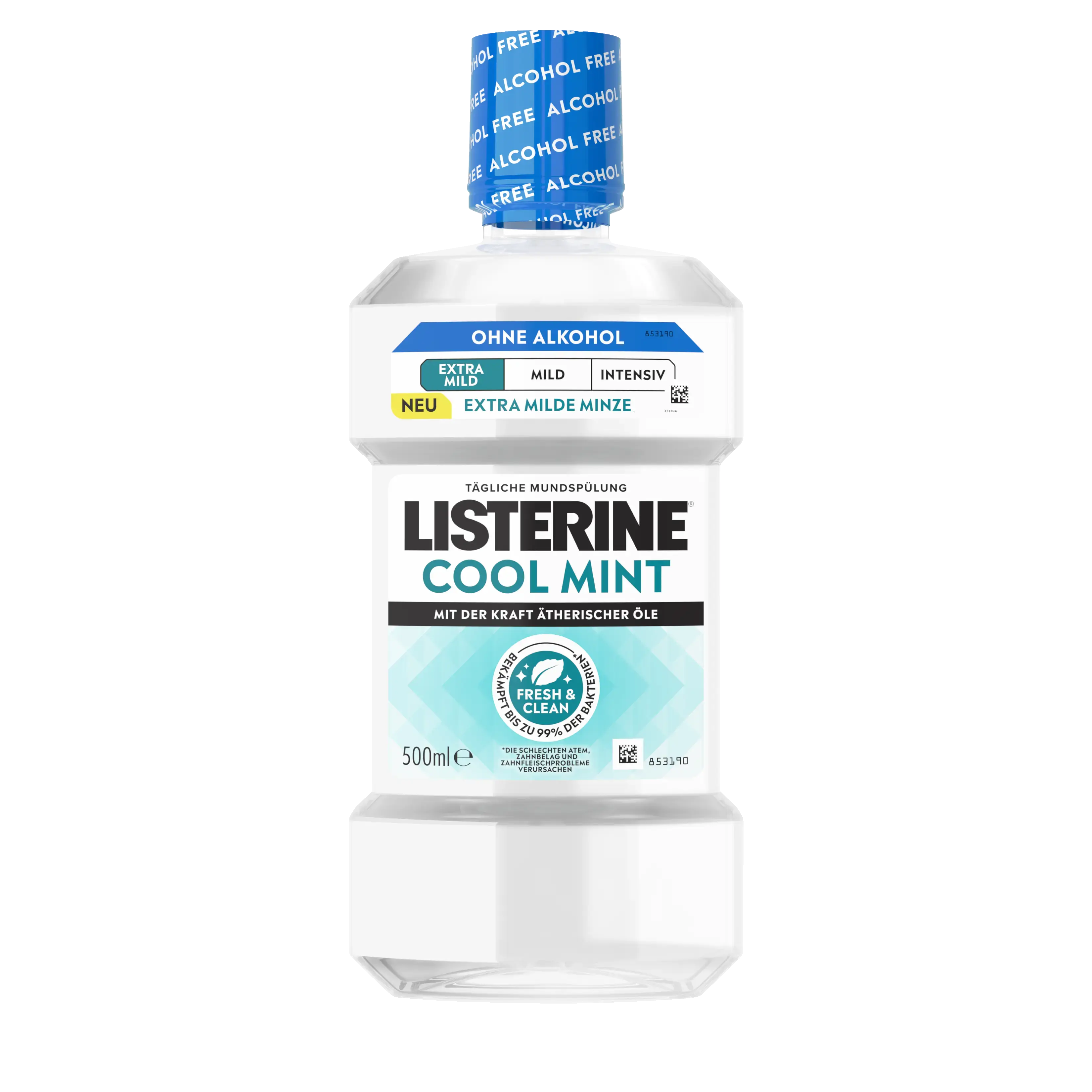 LISTERINE® COOL MINT Extra Mild Alkoholfrei