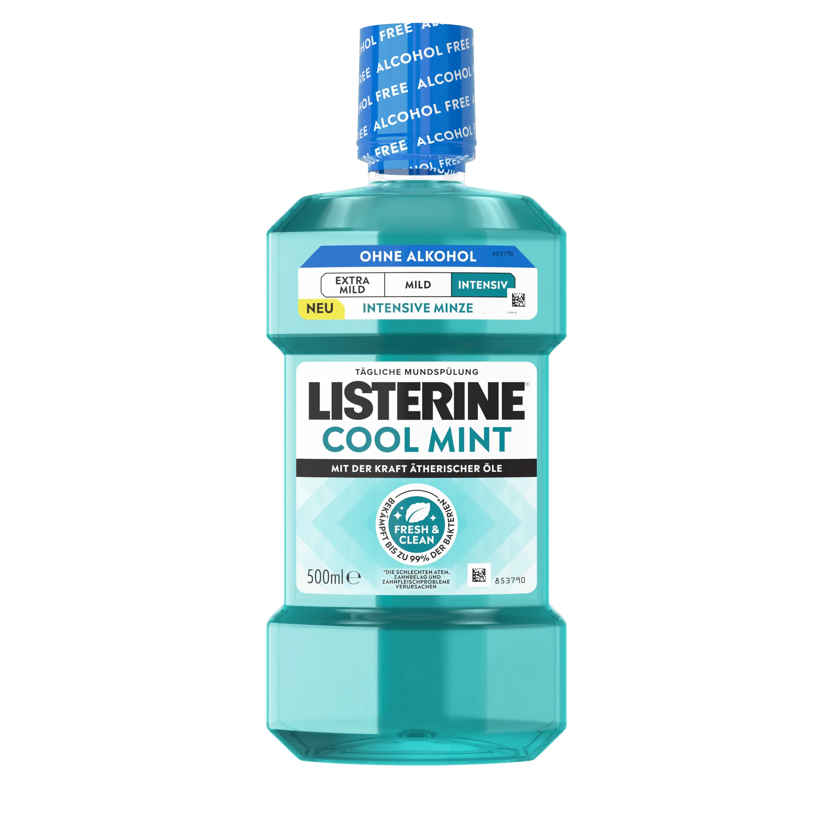 LISTERINE® COOL MINT Intensiv Alkoholfrei