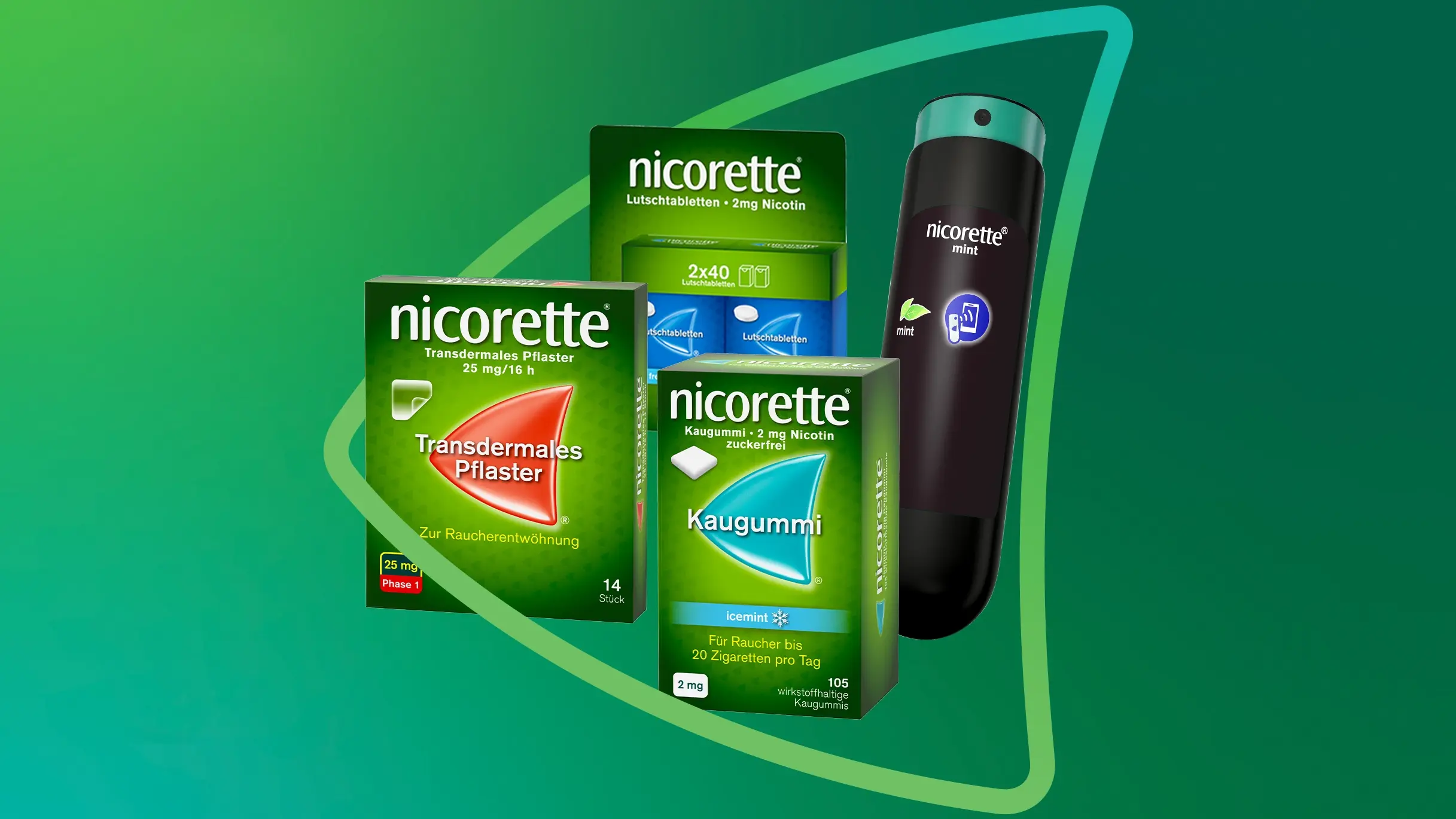 Nikotinersatztherapie - Hero Image - Nicorette - de-AT