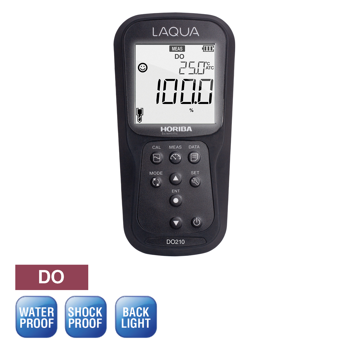 Horiba LAQUA DO210 Handheld Dissolved Oxygen / Temperature Meter