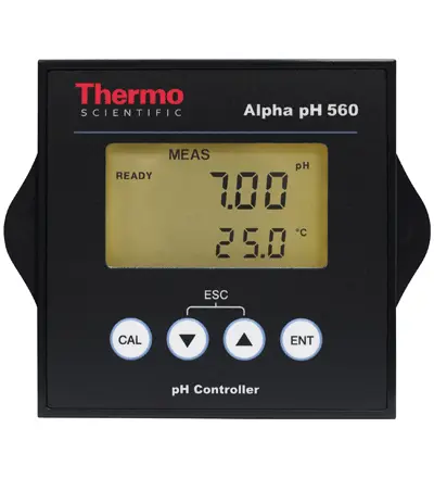 Eutech Alpha pH 560 pH / ORP Controller - wall & panel-mount