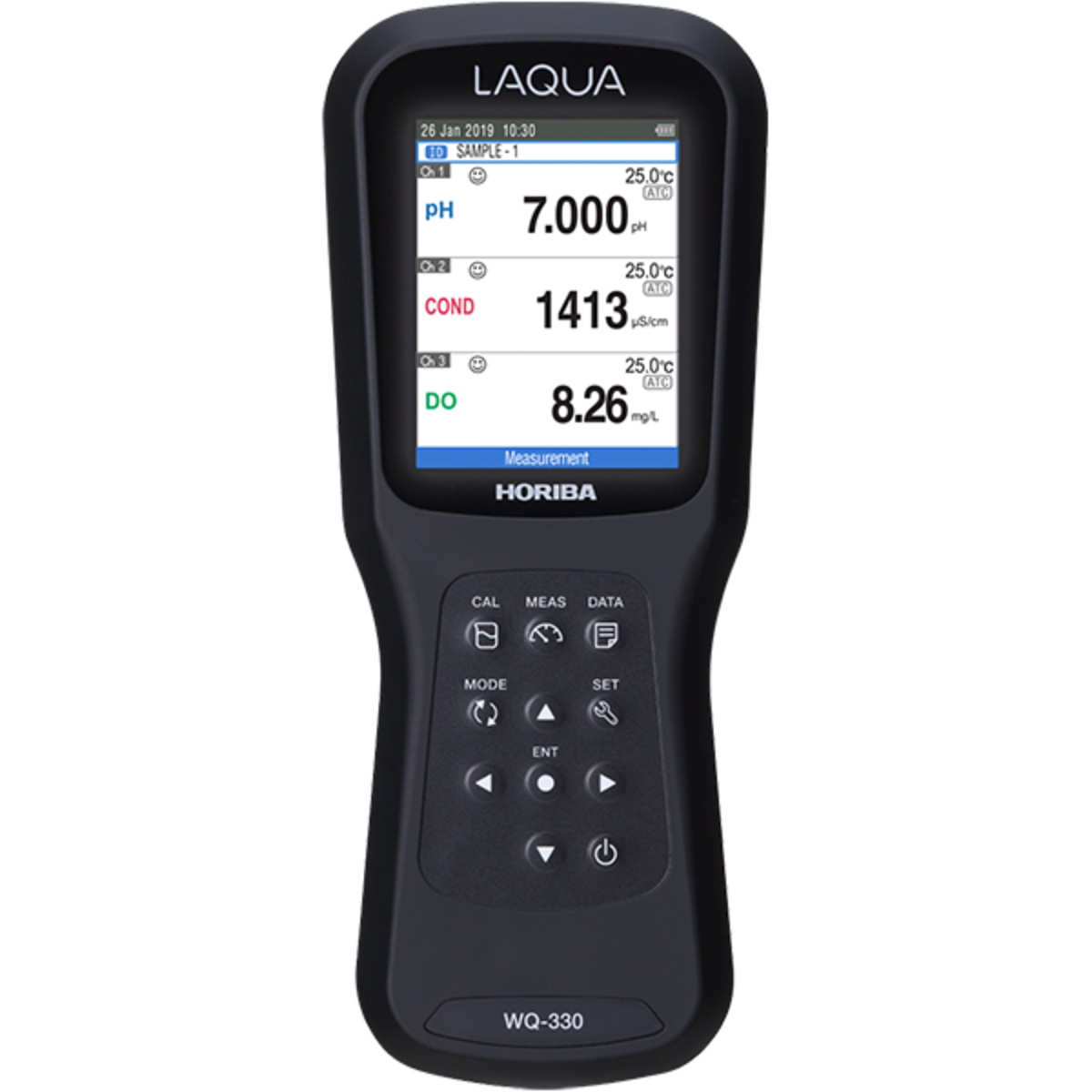 Horiba LAQUA WQ-330-K Triple Parameter Smart Handheld Water Quality Meter