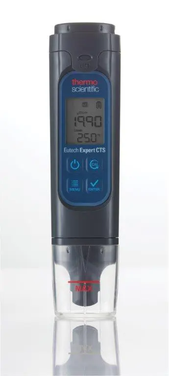 Eutech Waterproof EXPERTCTS Conductivity / TDS / Salinity / Temperature Meter with ATC