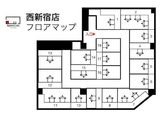 フロアマップ