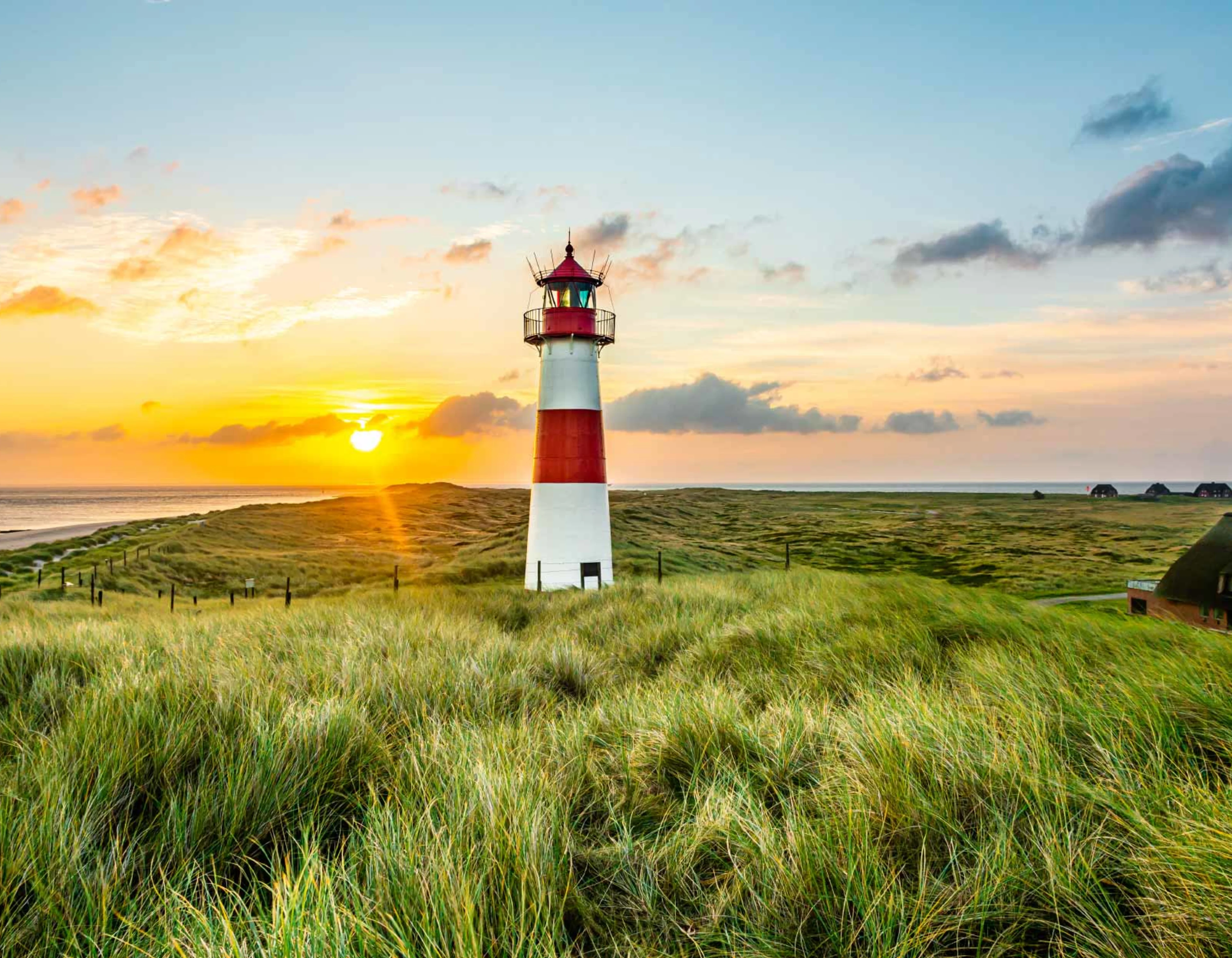 Stroll around the town or enjoy a walk over the grass-covered dunes of List and make your way to one of the 3 lighthouses in the area.