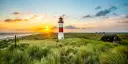Stroll around the town or enjoy a walk over the grass-covered dunes of List and make your way to one of the 3 lighthouses in the area.