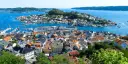 Wonderful Kragerø with charming narrow streets with art galleries and charming cafes.