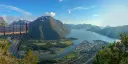 The view over Åndalsnes