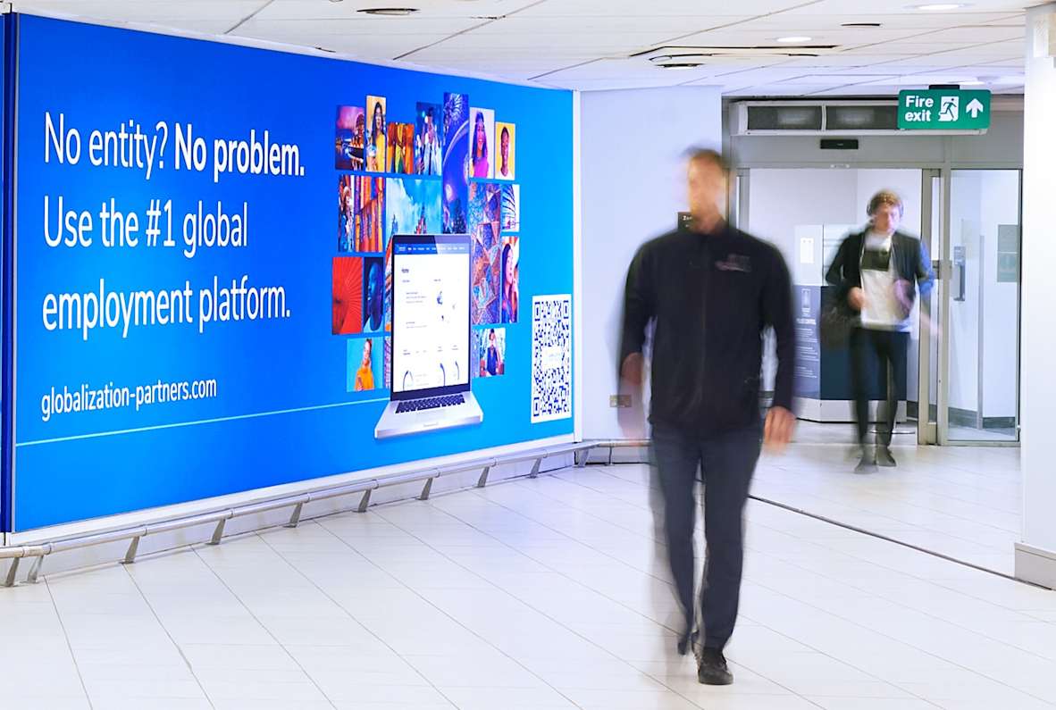 Arrivals Walkway Wall Wrap - GP