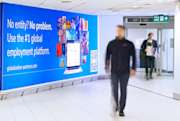 Arrivals Walkway Wall Wrap - GP