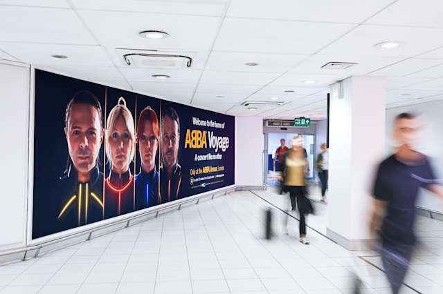 Arrivals Wall Wrap - ABBA Voyage