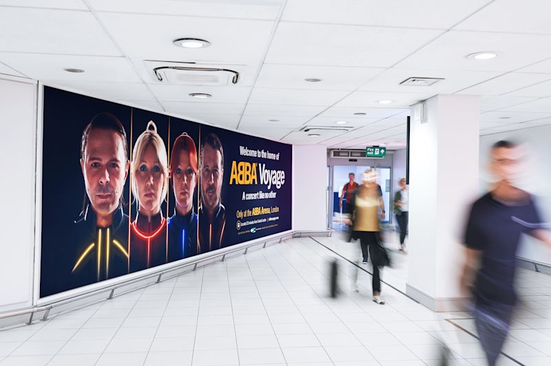 Arrivals Wall Wrap - ABBA Voyage