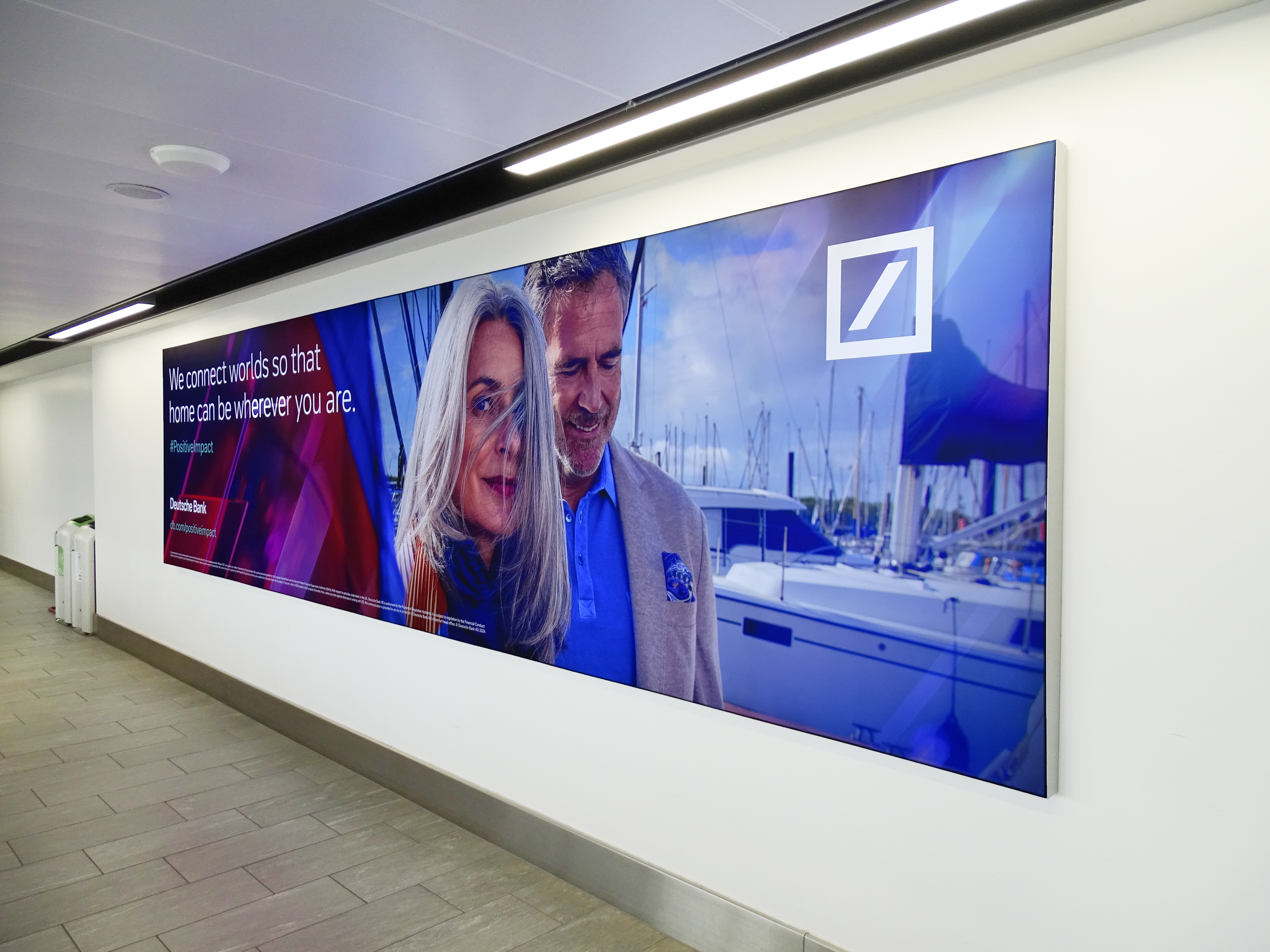 West Pier Lightboxes - Deutsche Bank