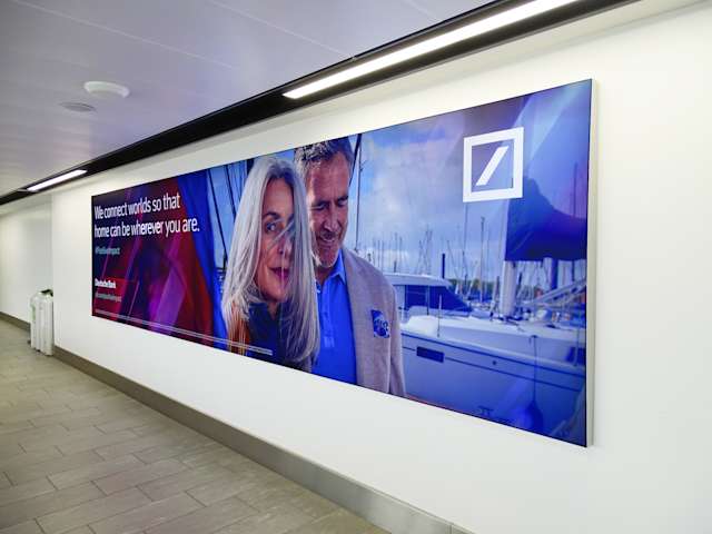 West Pier Lightboxes - Deutsche Bank