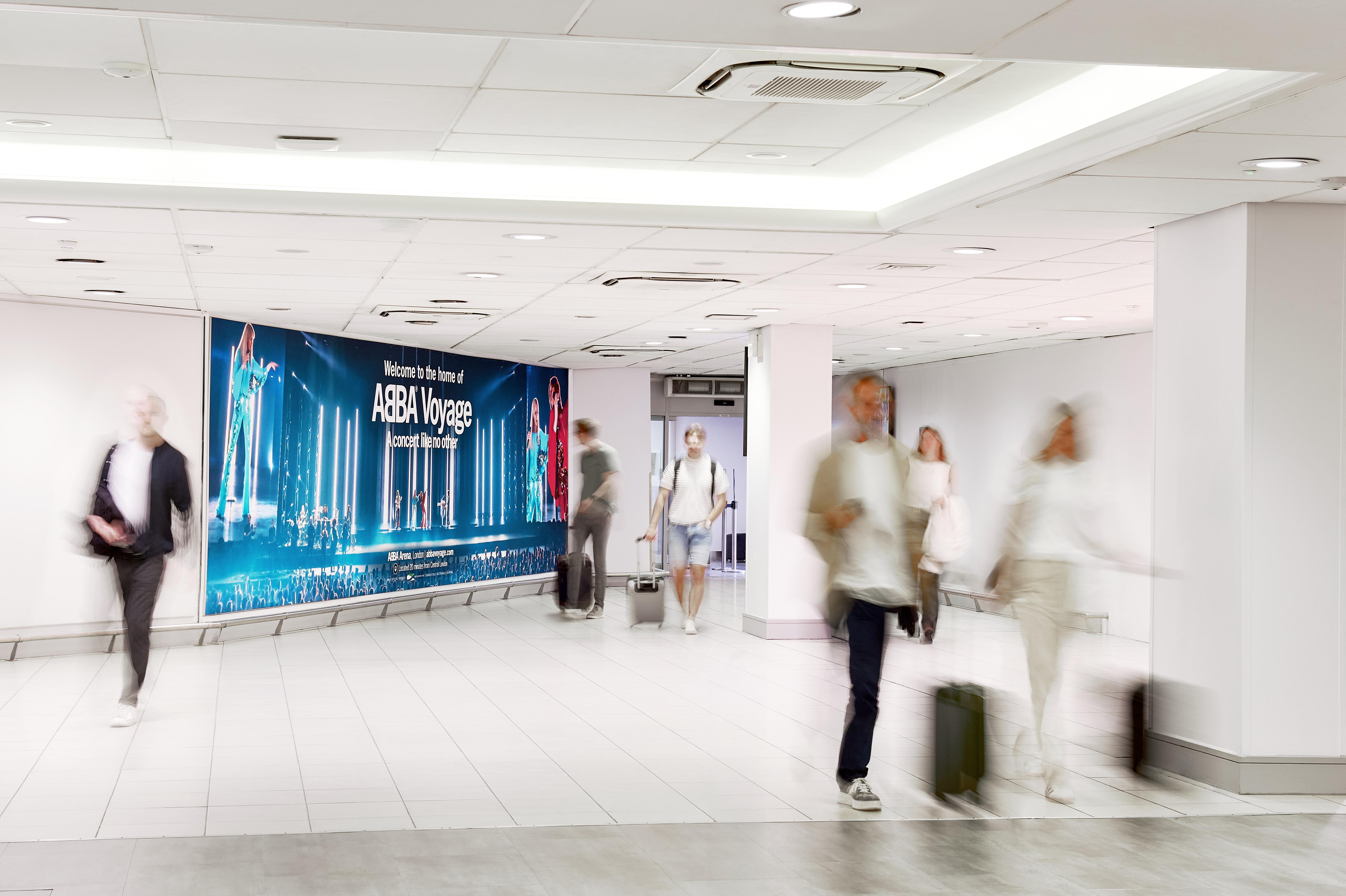 Arrivals Wall Wrap - ABBA Voyage