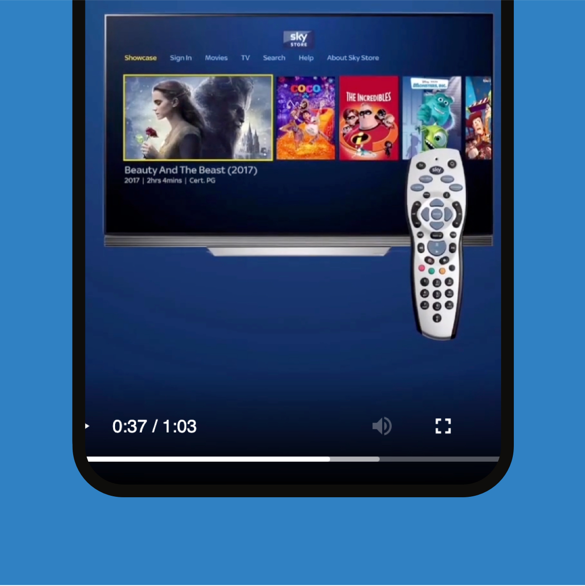 Own the Moment App Screen