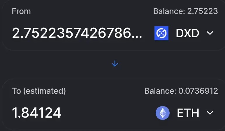 dxd balance