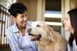 Family with dog