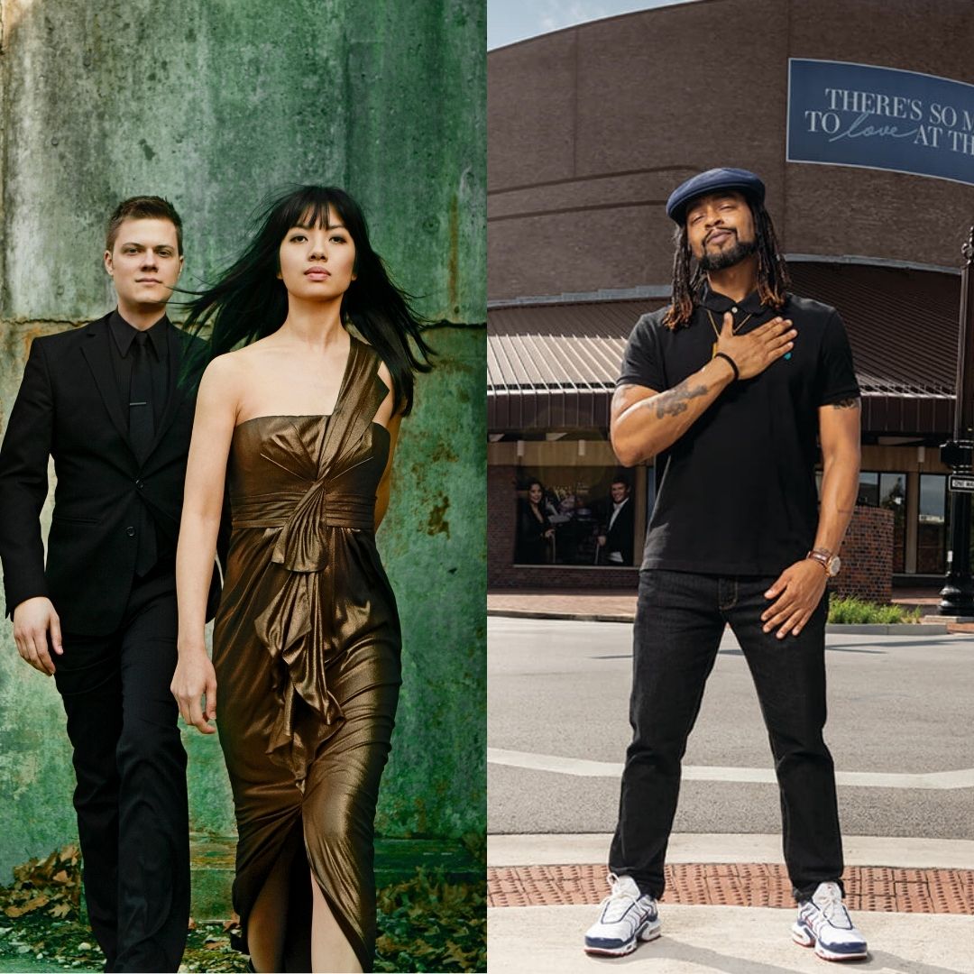 Anderson & Roe Piano Duo with Wordsmith, piano and spoken word