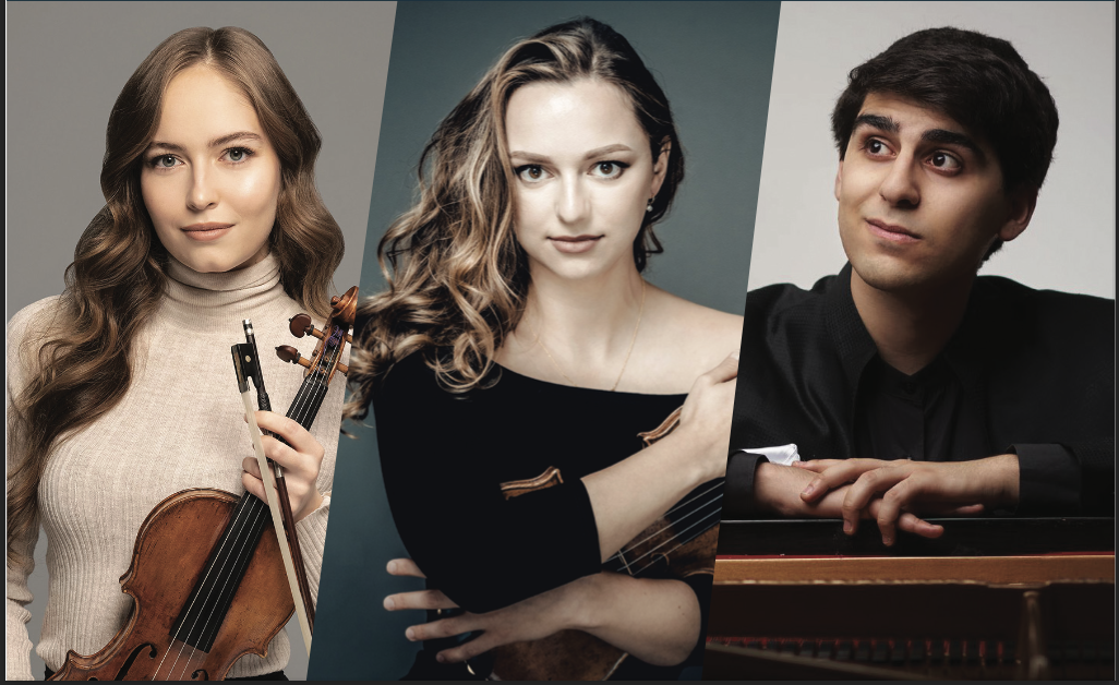 Geneva Lewis & Maria Ioudenitch, with Evren Ozel, violins & piano