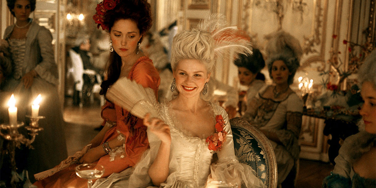 Kirsten Dunst in Sophia Coppola's Marie Antoinette