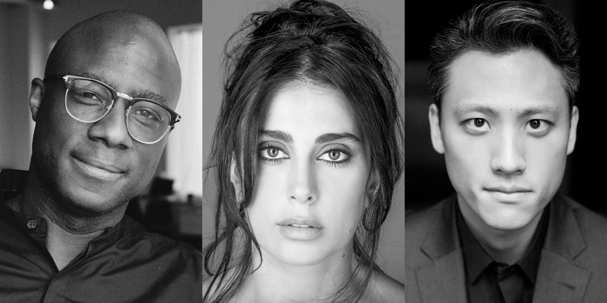 From left to right; Barry Jenkins, Nadia Labaki, and Anthony Shim as Platform Jury 2023