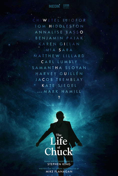 THE LIFE OF CHUCK STEPHEN KING 映画館用ポスター Life The of