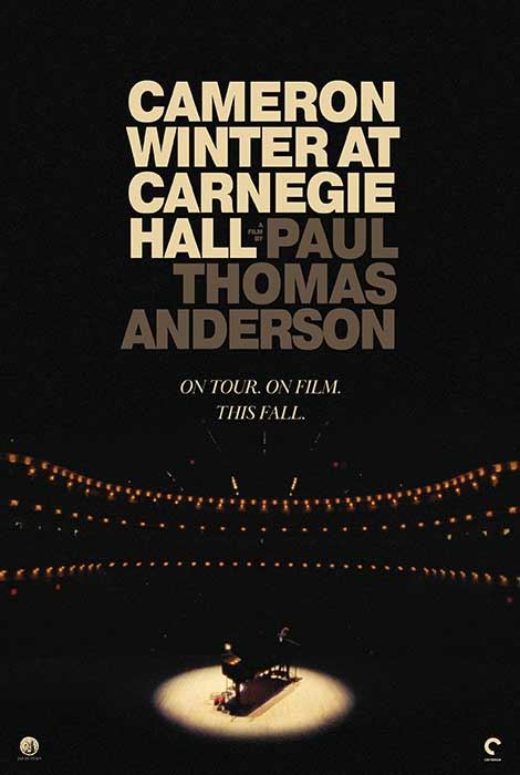 Cameron Winter at Carnegie Hall
