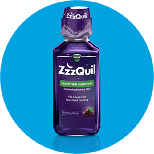 Vicks ZZZQuil-verpakking