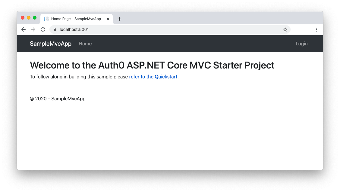 ASP.NETアプリケーションの実行