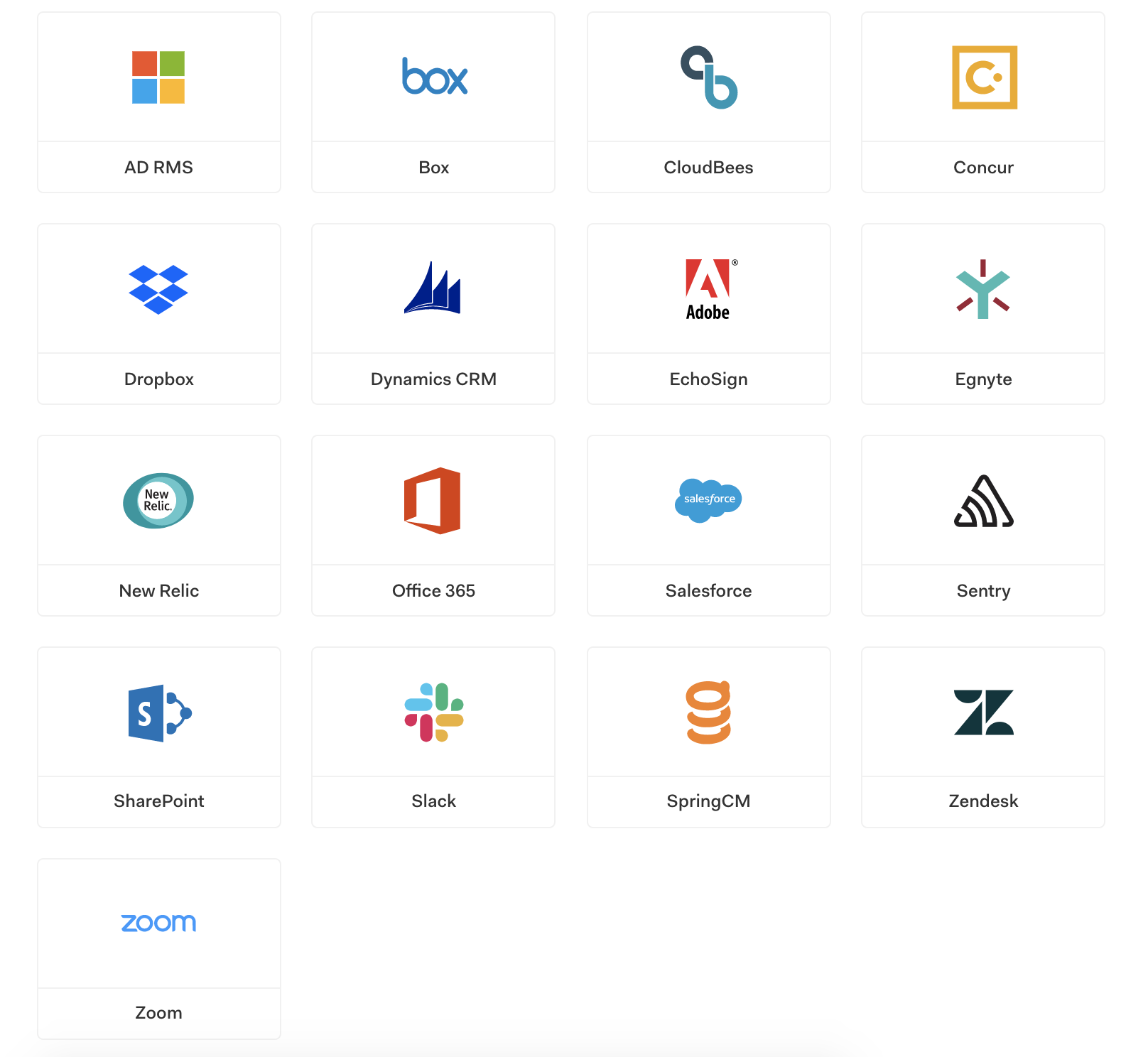 Auth0 SAML service providers