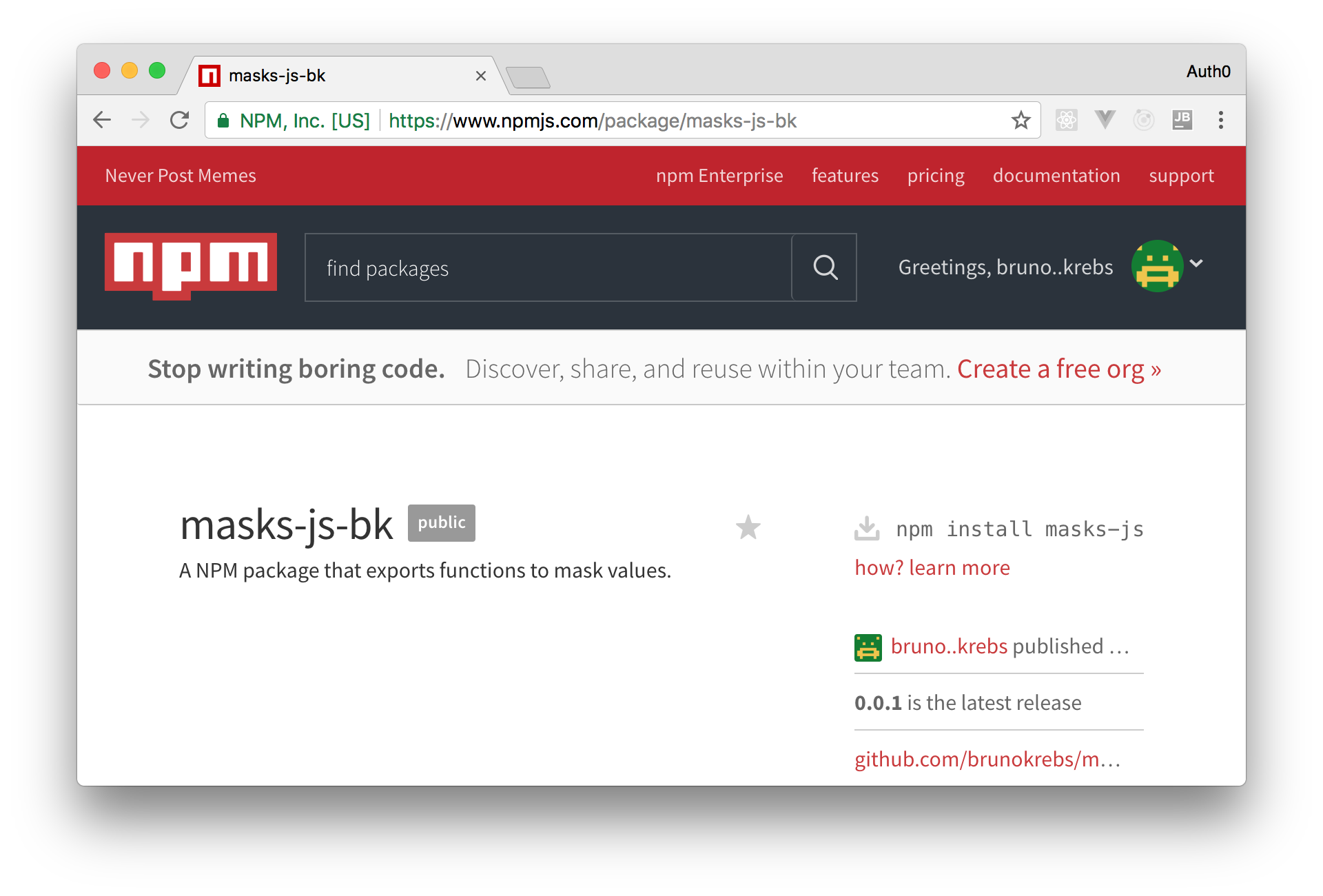 How to Create an npm Package Ready to Distribute From Scratch