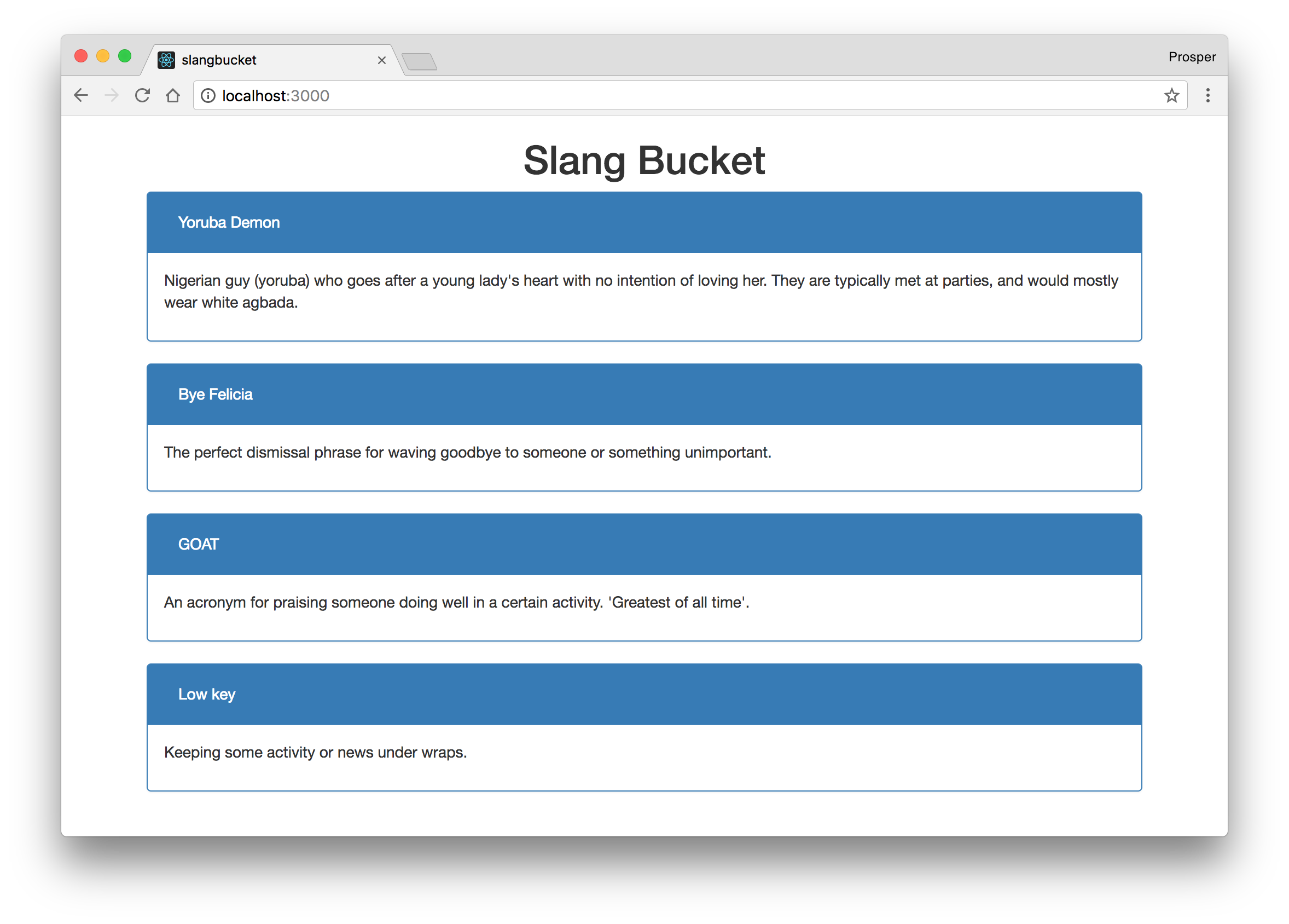 Meteor - Static Data