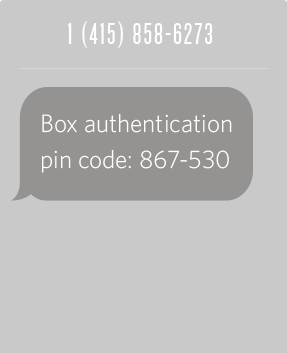 Box Authentication