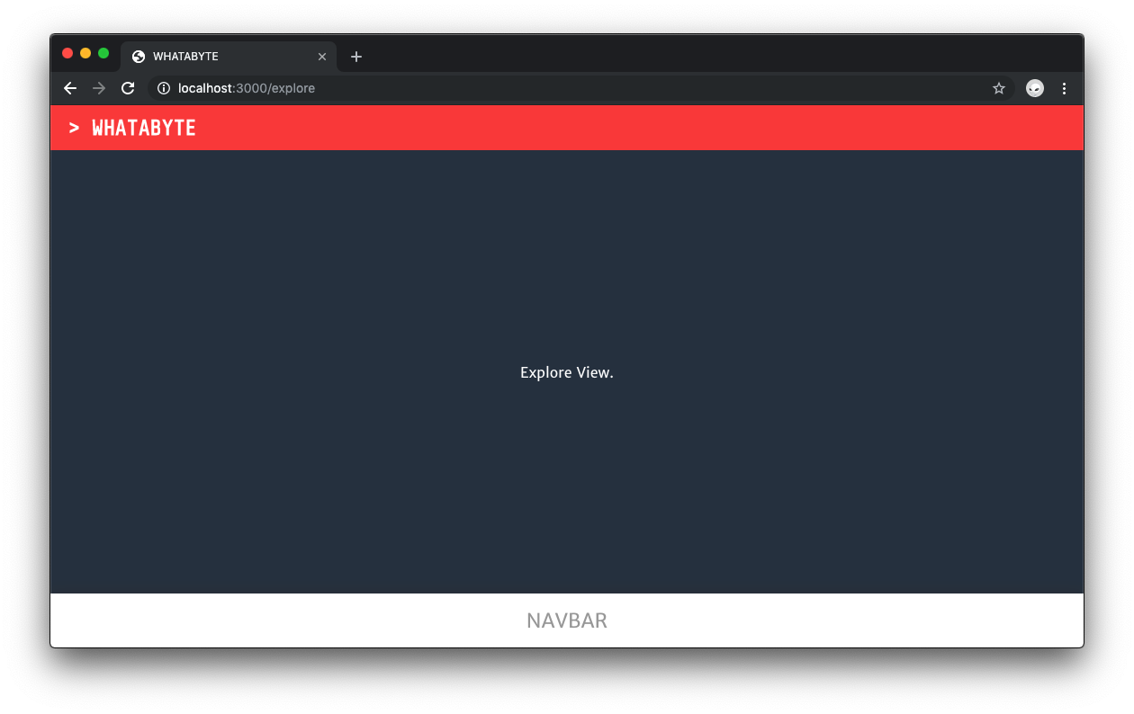 Next.js polished layout