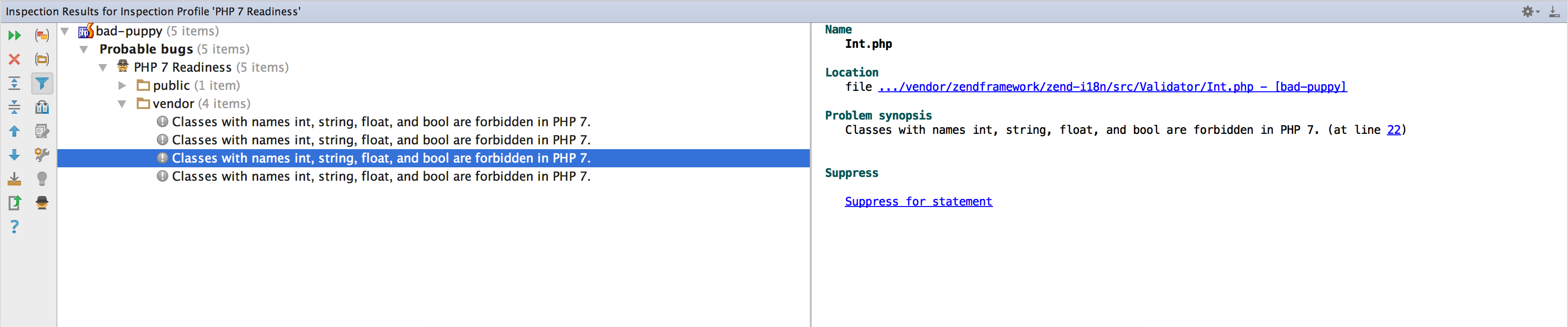 PHP 7 Readiness Results