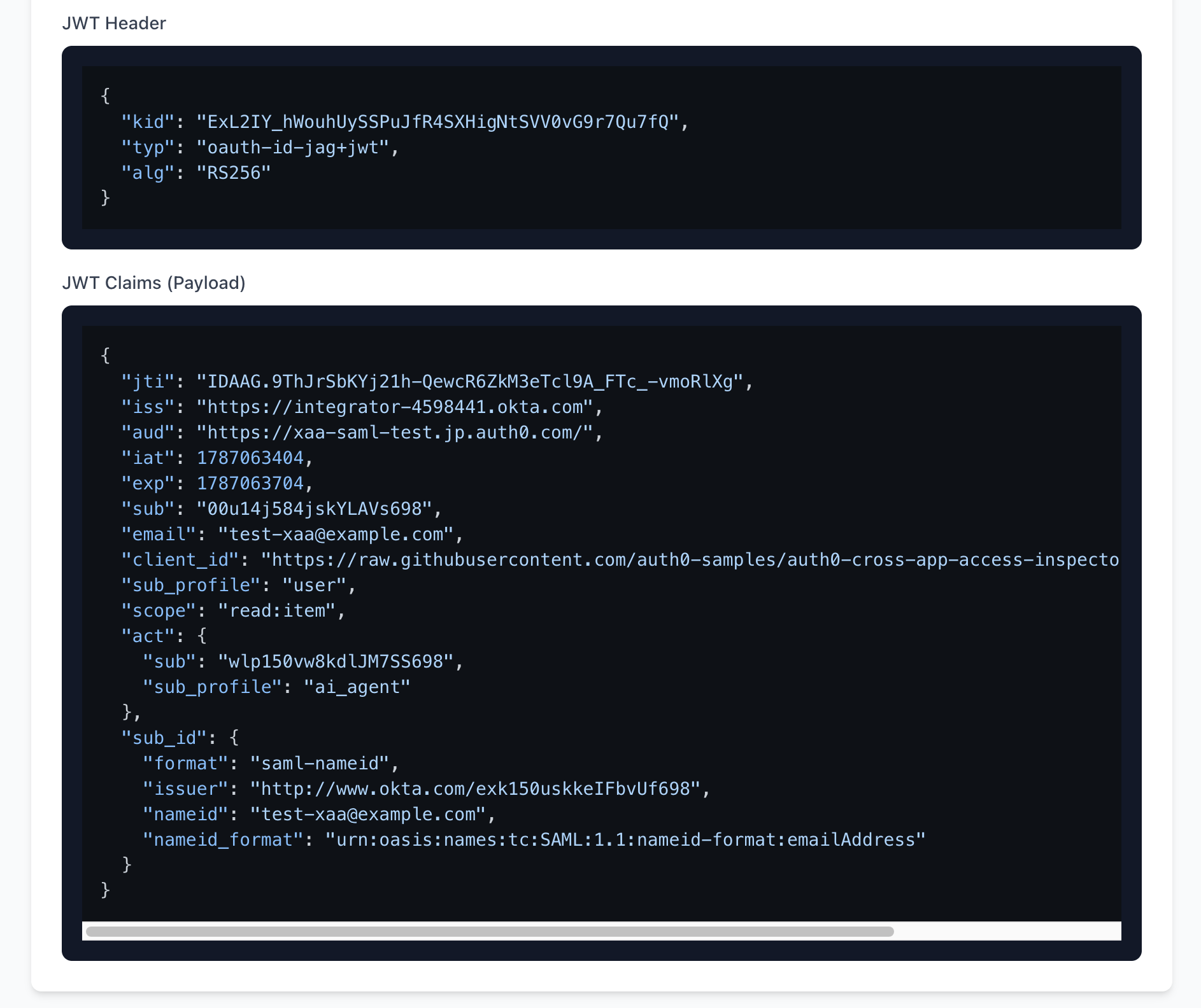 Exchange Refresh Token For a ID-JAG Assertion