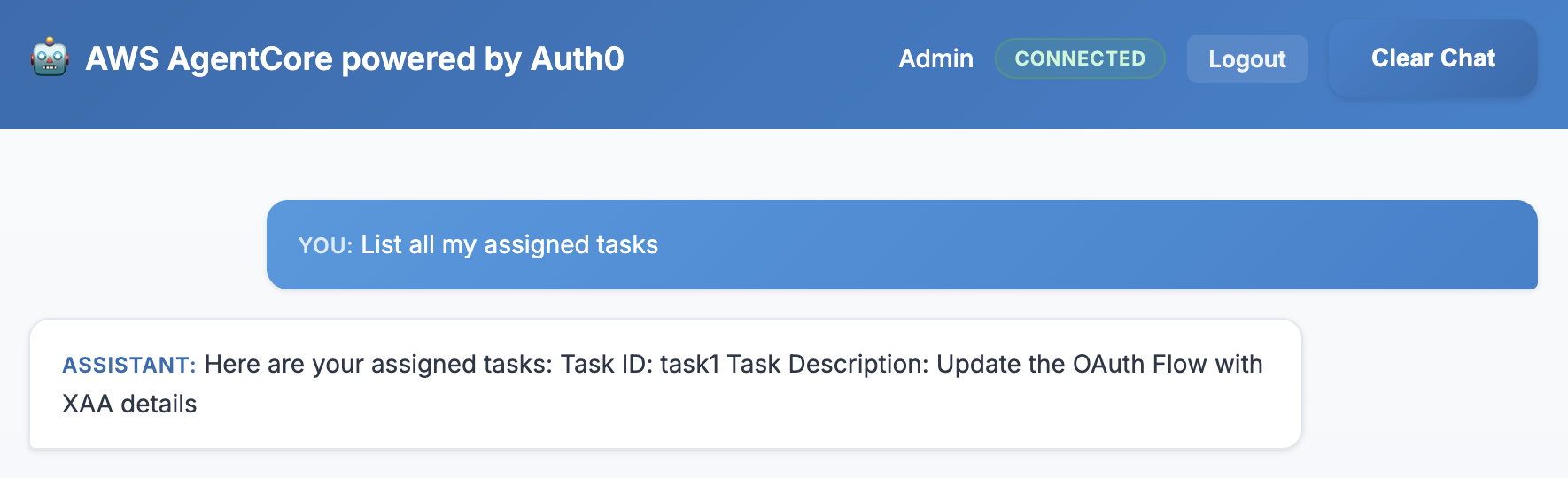 Test Case: MCP Gateway invocation