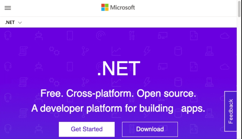 .NET: Free. Cross-platform. Open source. A developer platform for building all your apps (web, mobile, desktop, game, IoT).