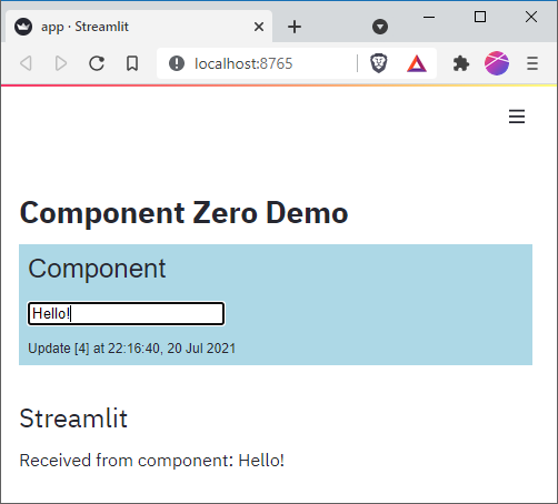 Component Zero Screenshot
