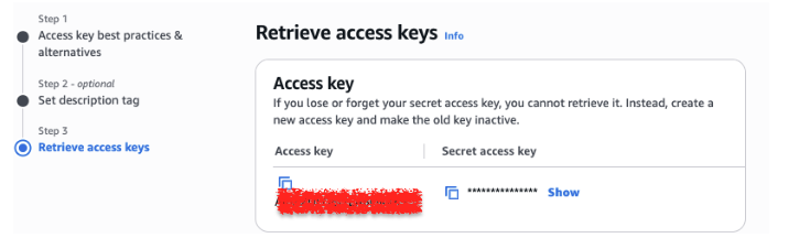 AWS: Credentials for the Flask App