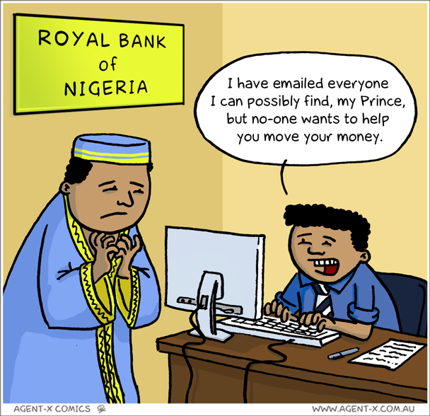 Nigerian Prince jokegit