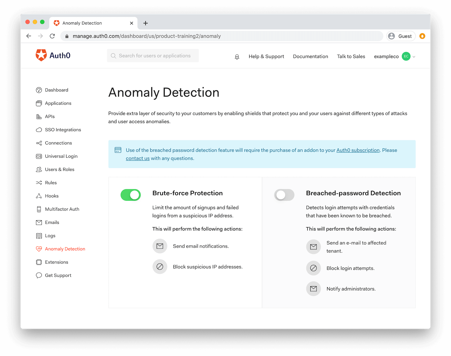 Anomaly Detection Overview