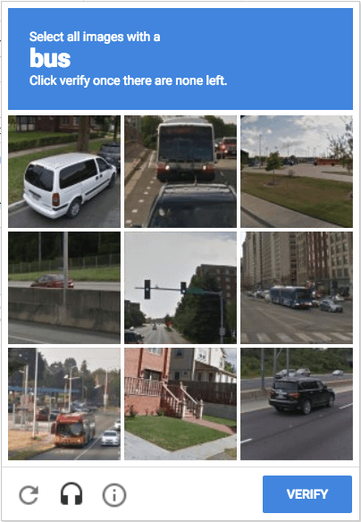 ReCAPTCHA Example