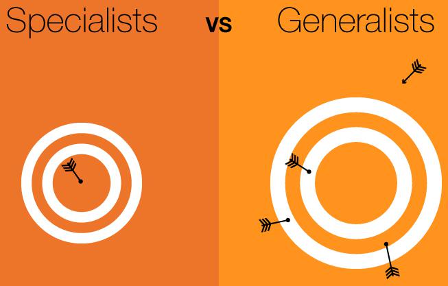 Specialists vs Generalists